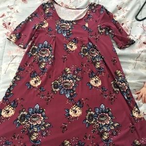 Pink Rose dress XS